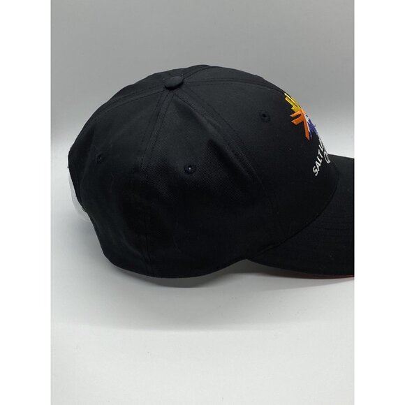 Salt Lake 2002 Winter Olympics Men's Cap Hat Black Snapback Vintage - Picture 10 of 13